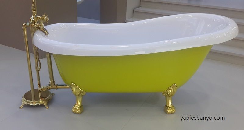 172 x 80 Ayaklı Küvet, Yapıes Banyo Yapıes Banyo Baños clásicos Bañeras y duchas