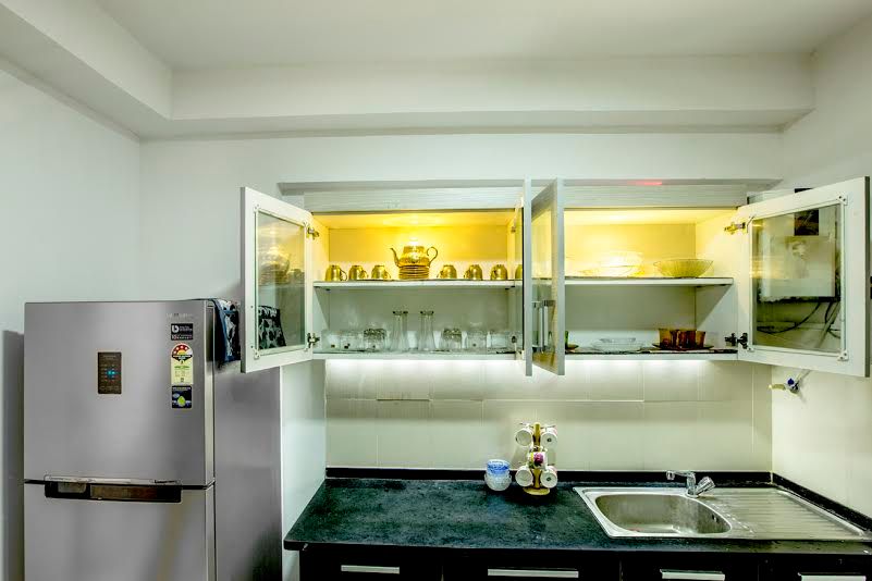 Ezhilagam, Spacestudiochennai Spacestudiochennai Modern style kitchen