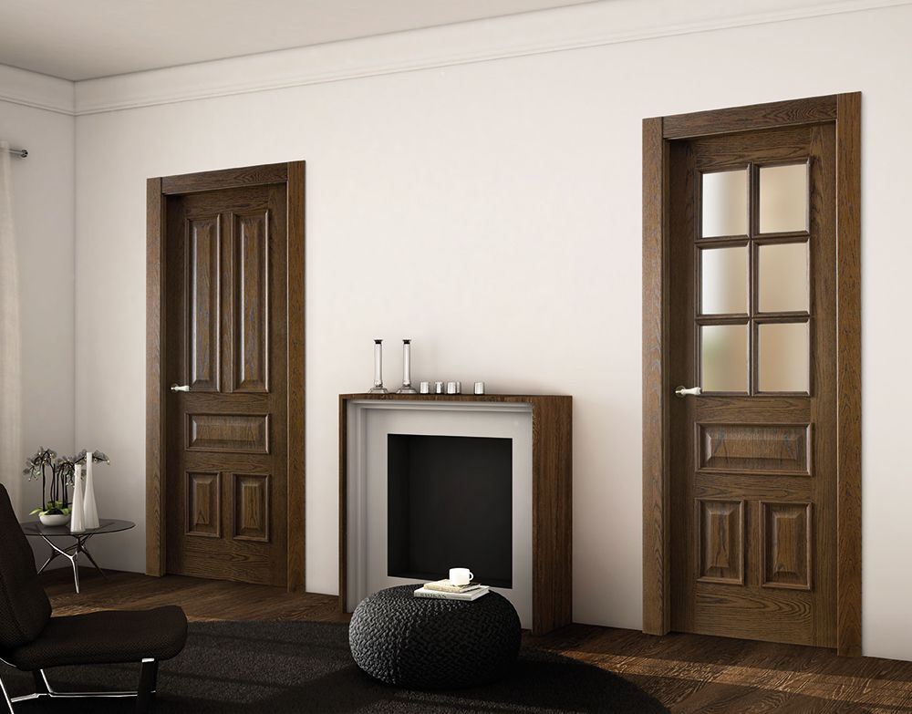 Serie Carpintera, Puertas Castalla Puertas Castalla Classic style doors Solid Wood Multicolored Doors