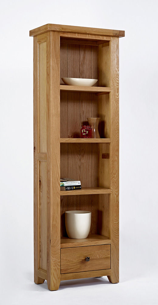 Devon Oak Bookcase Asia Dragon Furniture from London Modern living room Shelves