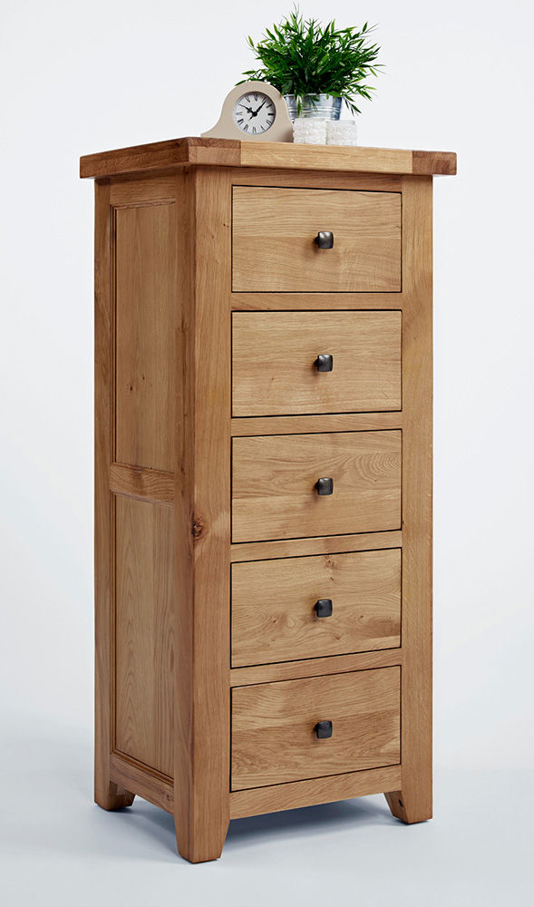 Devon Oak Wellington Asia Dragon Furniture from London Modern Dressing Room Wardrobes & drawers