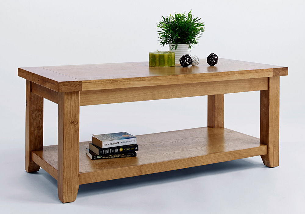 Devon Oak Coffee Table Asia Dragon Furniture from London Modern Living Room Side tables & trays