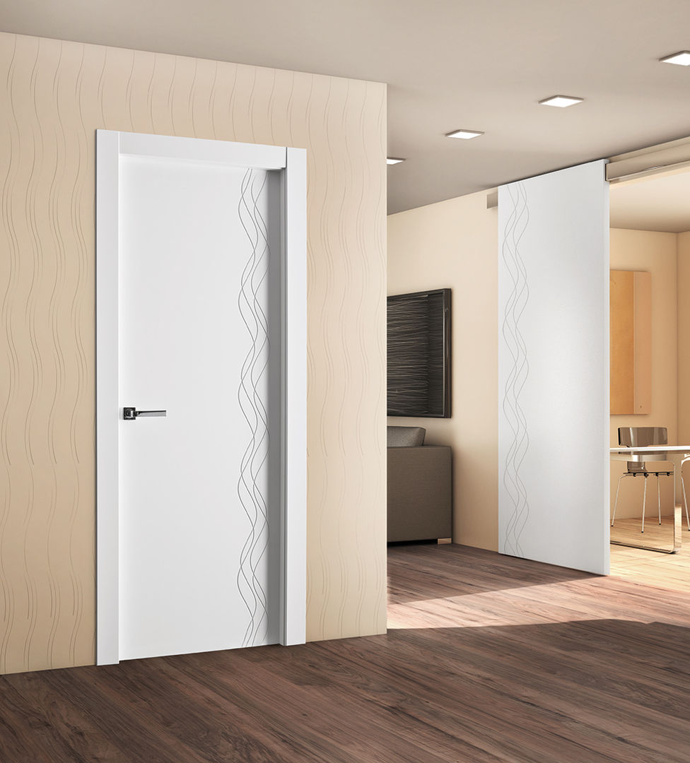 Serie Lacada, Puertas Castalla Puertas Castalla Doors لکڑی Wood effect Doors