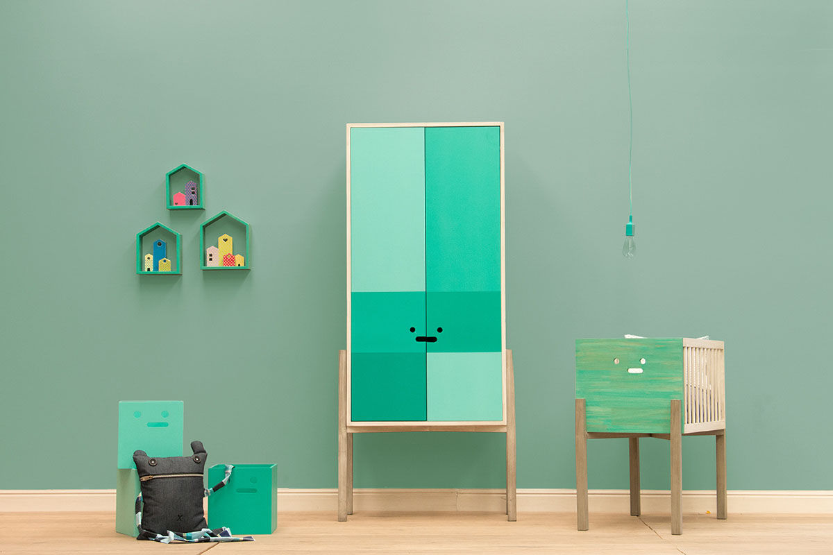 Muebles para bebés, MARIANGEL COGHLAN MARIANGEL COGHLAN Nursery/kid’s room Wood Wood effect Wardrobes & closets