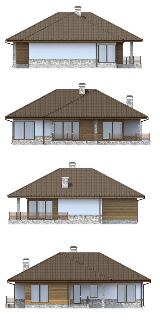 Лахти_167,5 кв.м., Vesco Construction Vesco Construction Scandinavian style houses