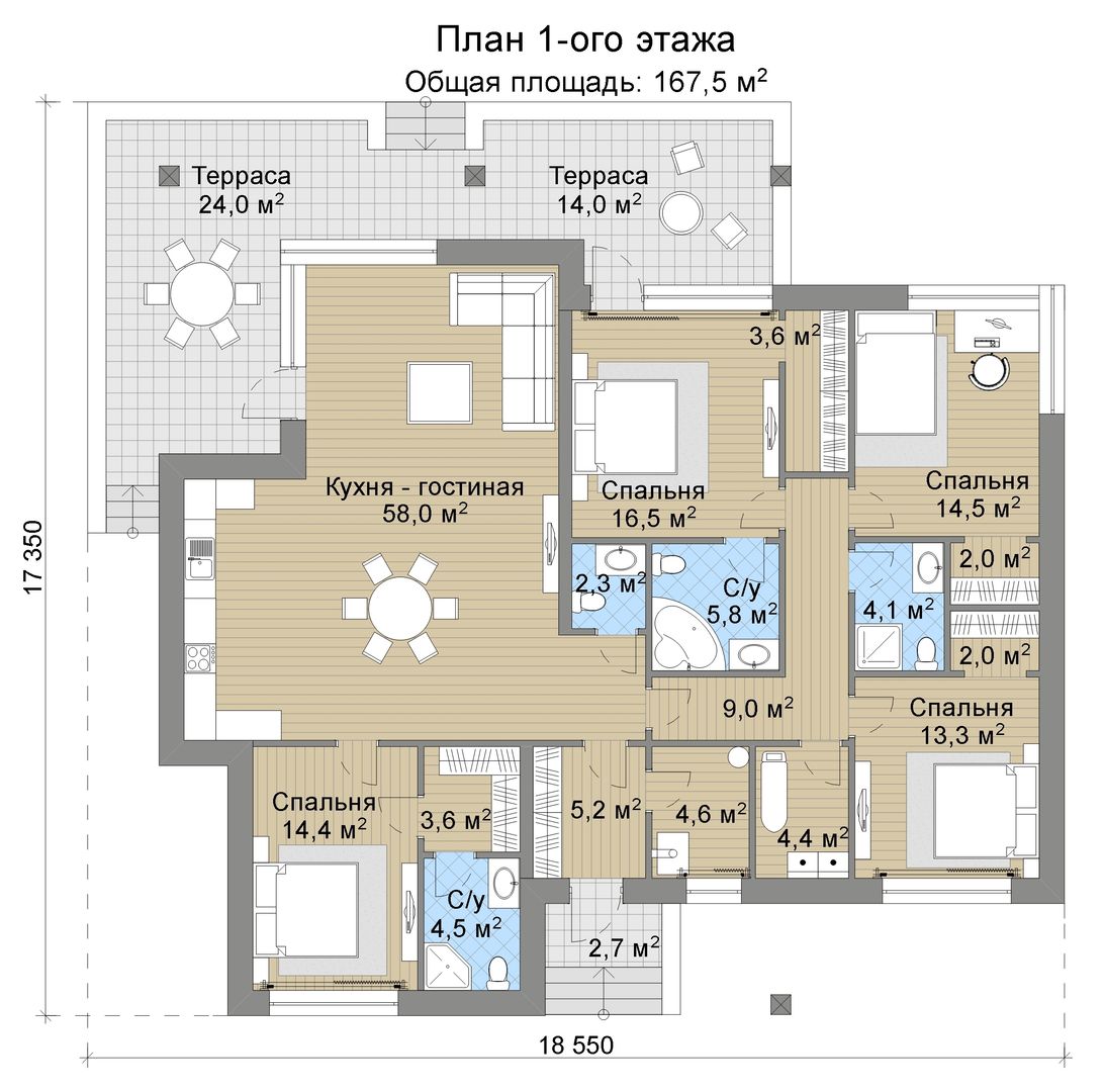 Plan Maison 300M2 Ventana Blog