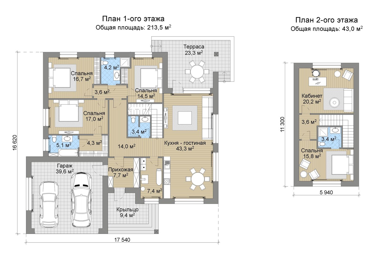 Марини_256 кв.м., Vesco Construction Vesco Construction บ้านและที่อยู่อาศัย