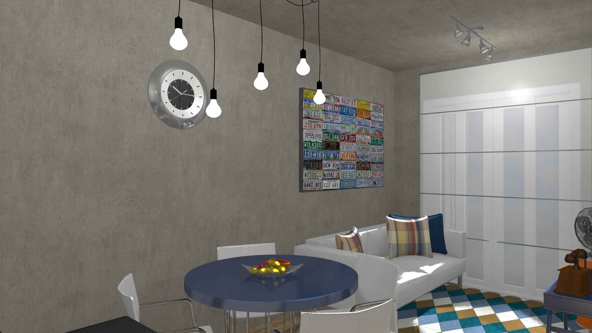 Apartamento de 75m² - Estilo Industrial, Arquiteta Elaine Silva Arquiteta Elaine Silva Industrial style dining room