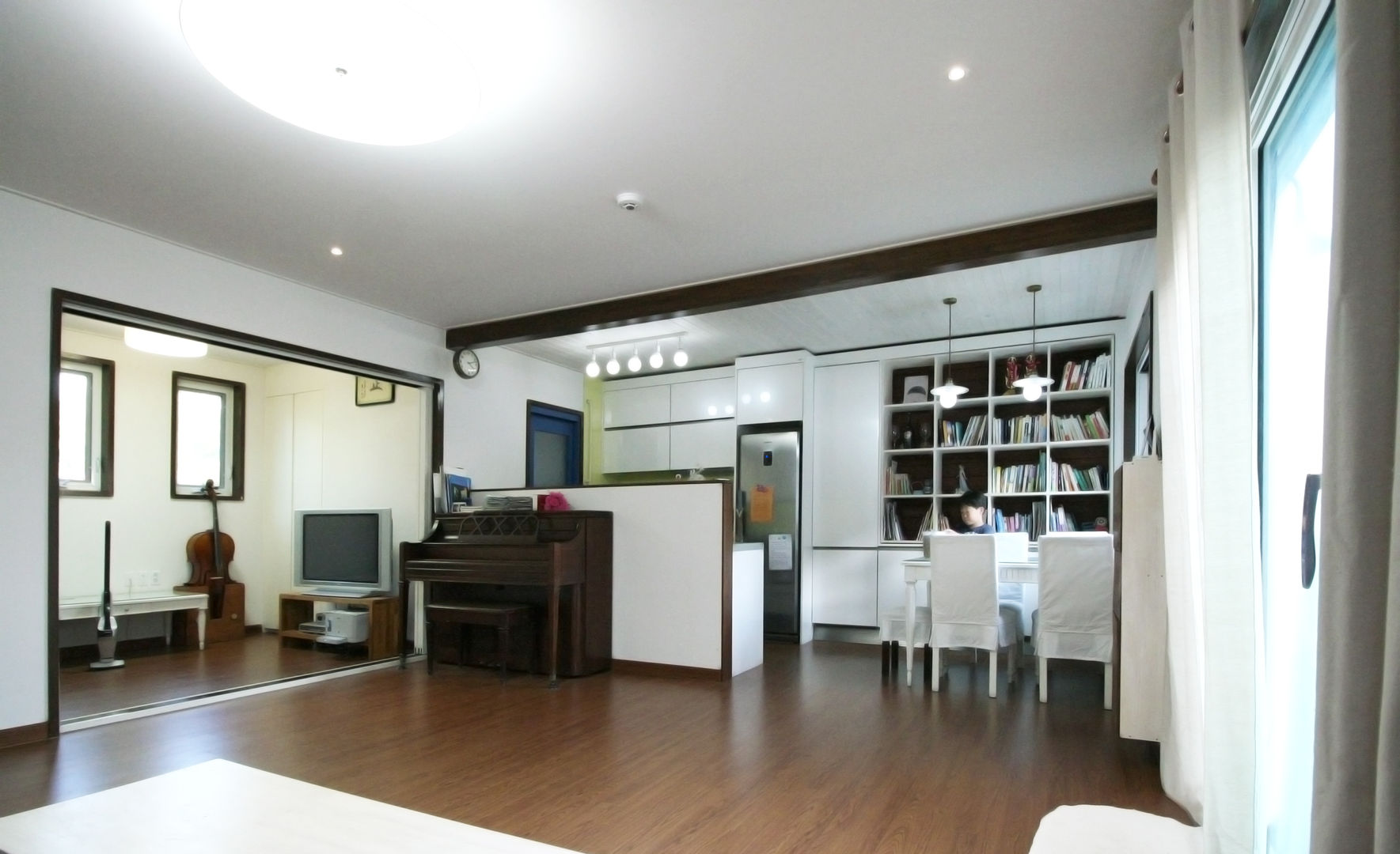 용인 흥덕지구 (Yongin), HOUSE & BUILDER HOUSE & BUILDER Livings modernos: Ideas, imágenes y decoración