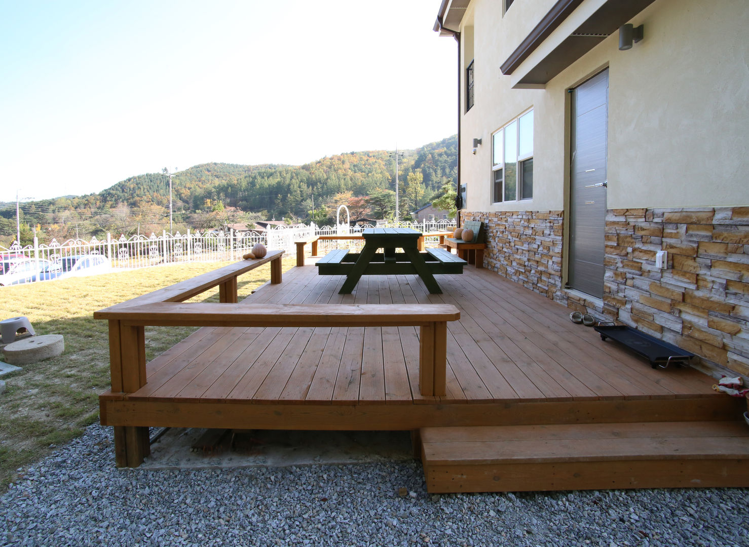 보광리 (Bokwanglee) , HOUSE & BUILDER HOUSE & BUILDER Modern balcony, veranda & terrace