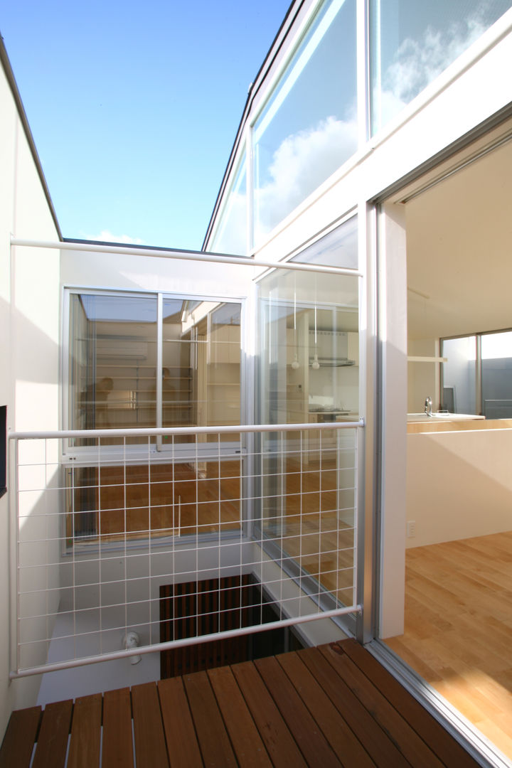 空と暮らす家, 設計事務所アーキプレイス 設計事務所アーキプレイス 北欧デザインの テラス
