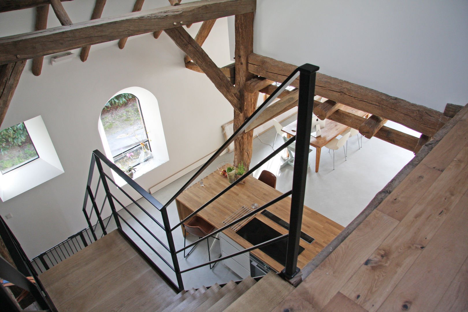 Moderne monumentale boerderij, Arend Groenewegen Architect BNA Arend Groenewegen Architect BNA Country style kitchen