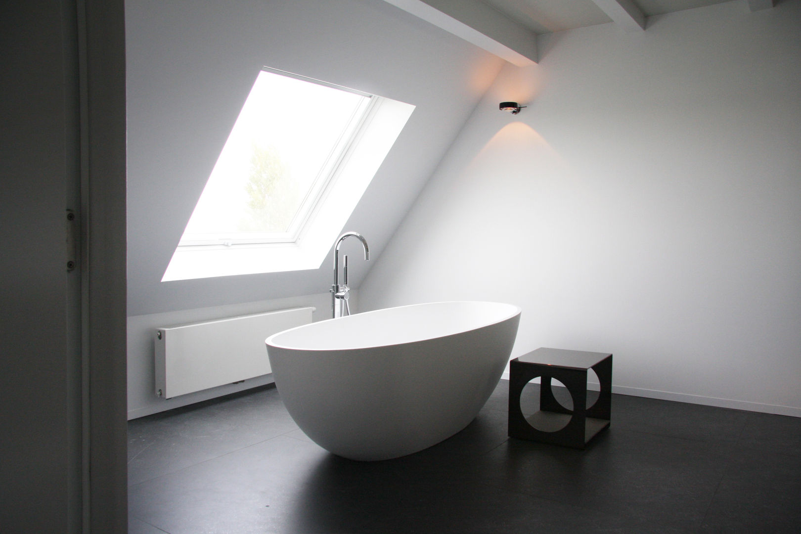 Moderne dijkwoning, Arend Groenewegen Architect BNA Arend Groenewegen Architect BNA Modern Banyo