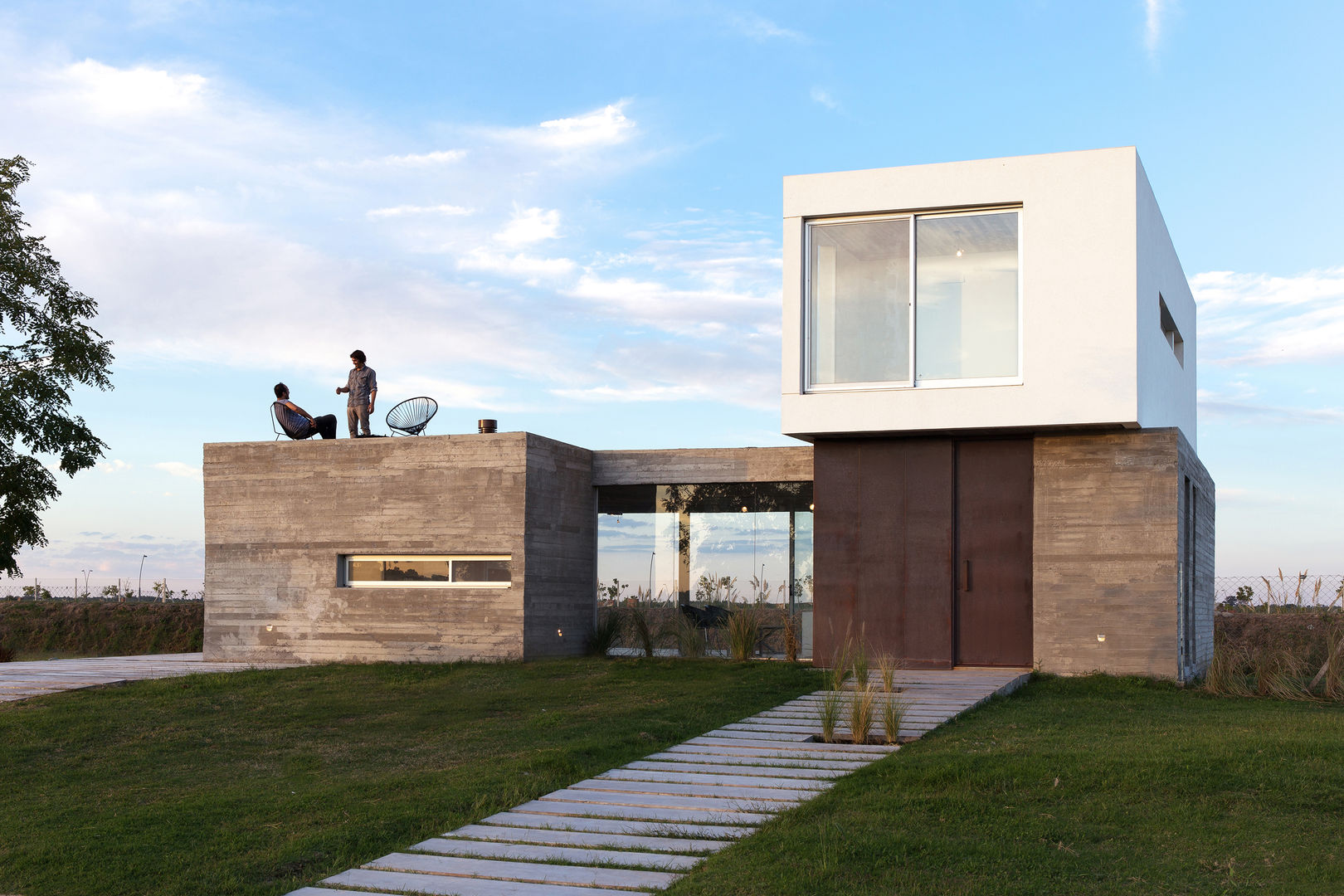 Casa CG342 - Casa sustentable, BAM! arquitectura BAM! arquitectura Modern houses Concrete