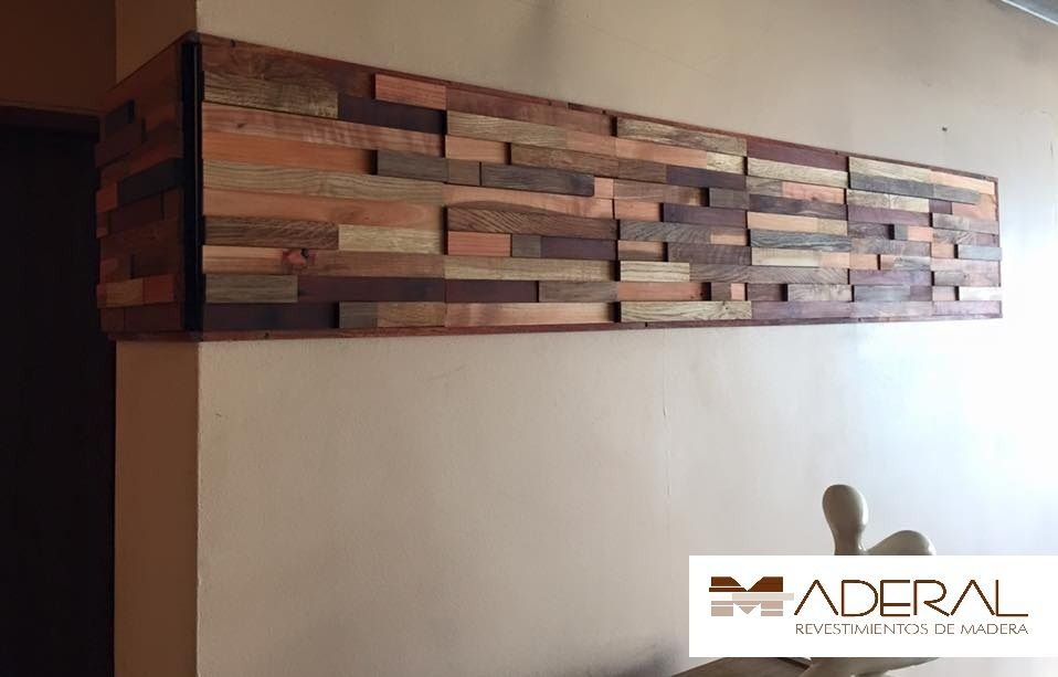 Aplicación Aromo, Maderal Maderal Rustic style walls & floors Wall tattoos