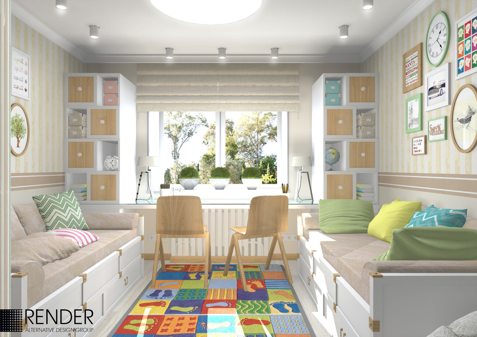 homify Minimalistische kinderkamers