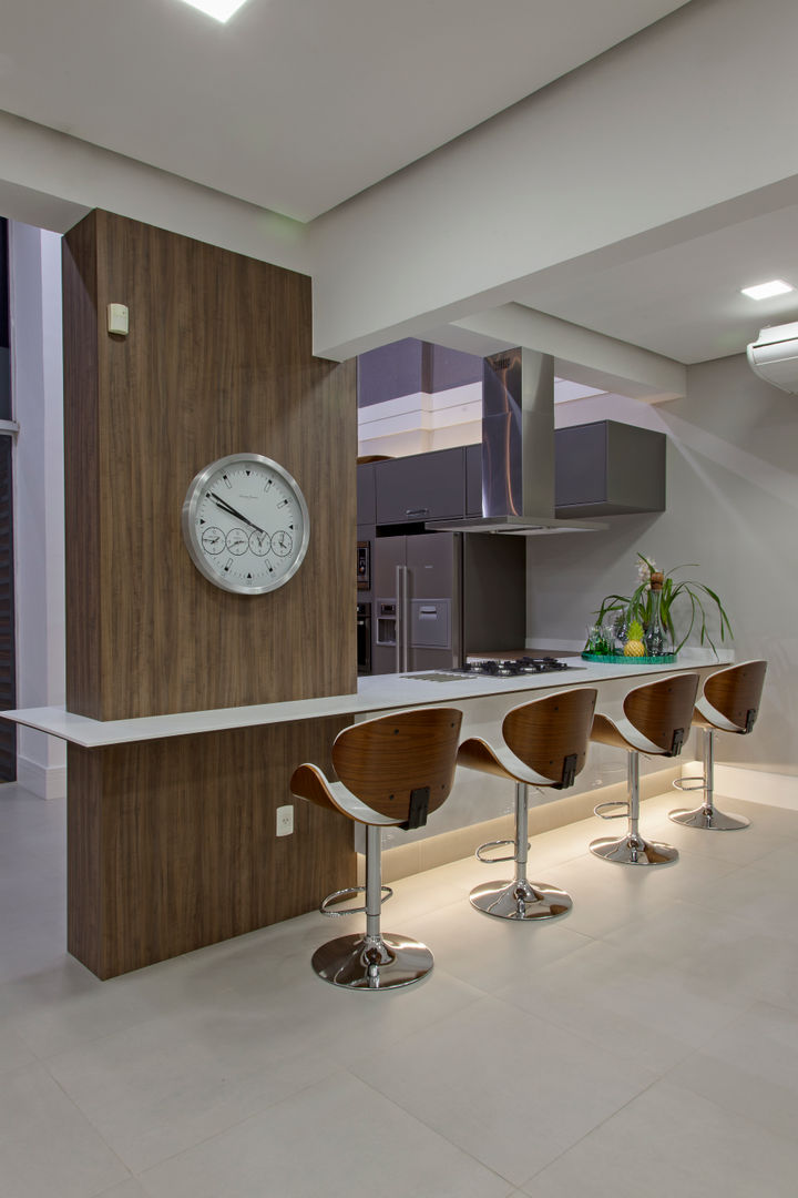 Bancada Studio² Cozinhas modernas cadeira de cozinha,bancada de cozinha,bancada de pedra,cozinha,moderna