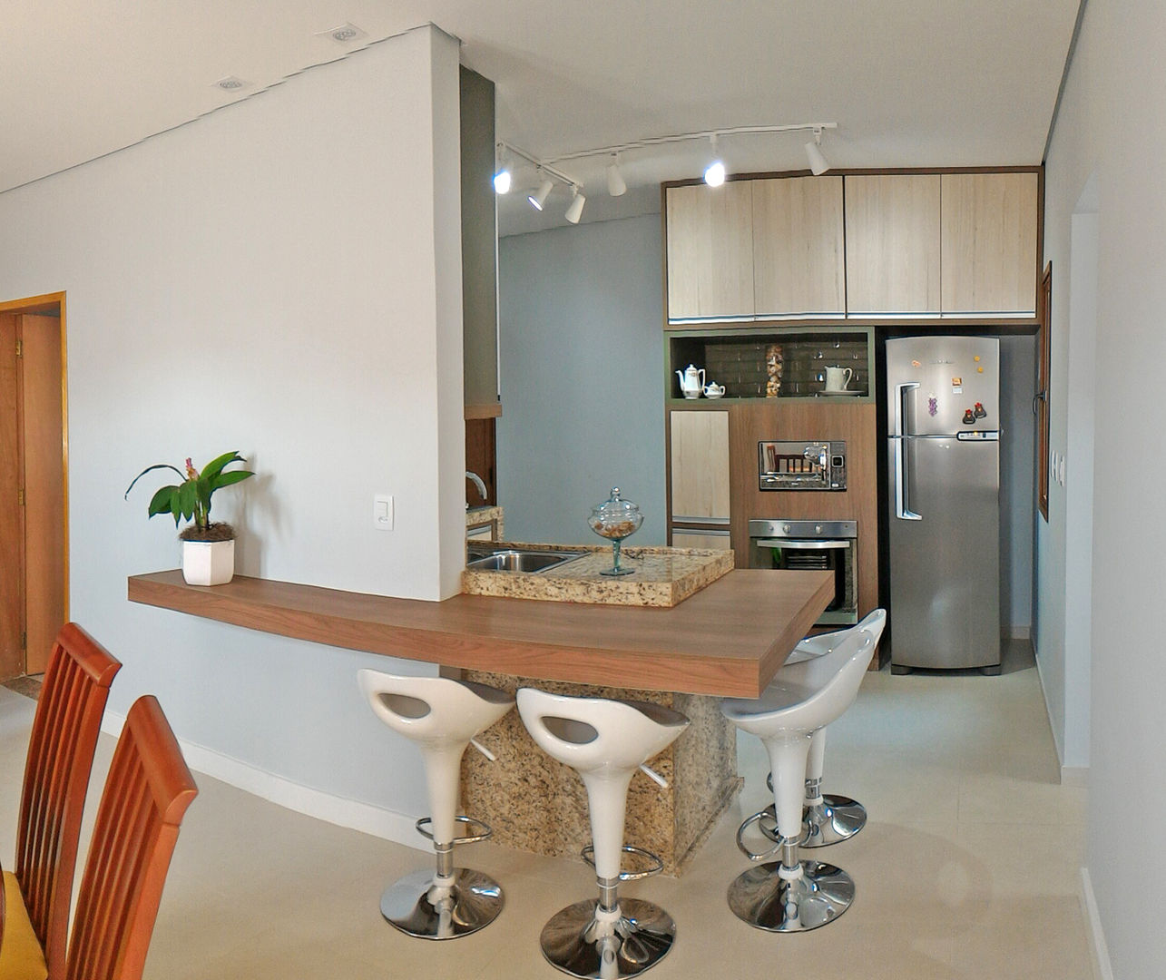 Residência ACJ , Nailê Rabelo - arquitetura e design Nailê Rabelo - arquitetura e design Modern style kitchen