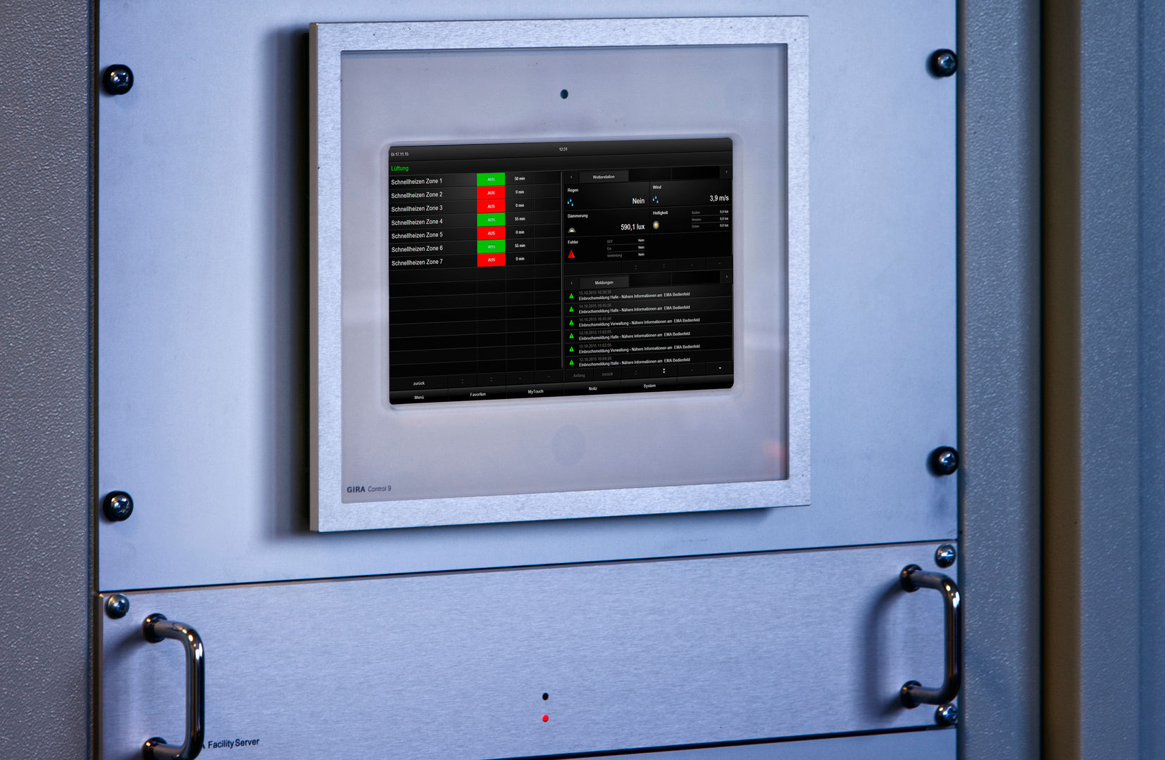 Logistikhalle mit vorbildlicher Energiebilanz, Klaus Geyer Elektrotechnik Klaus Geyer Elektrotechnik Salas multimédia modernas