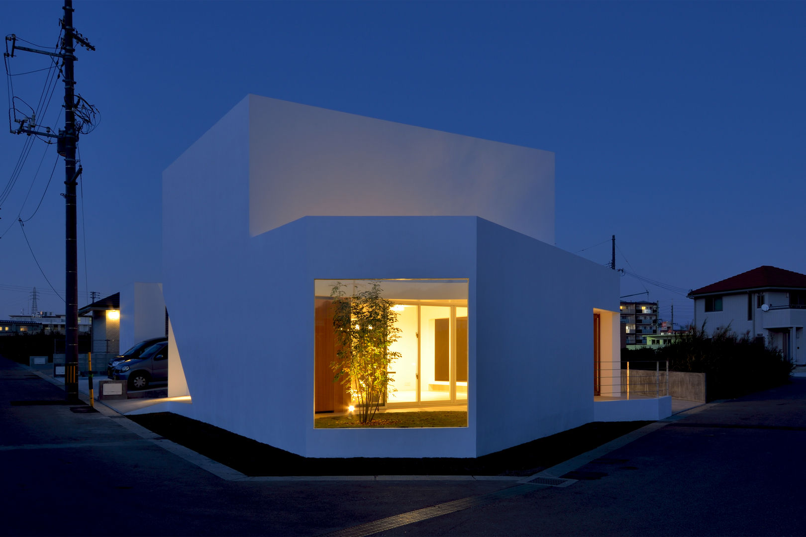 ODMR-HOUSE, 門一級建築士事務所 門一級建築士事務所 Casas modernas Concreto