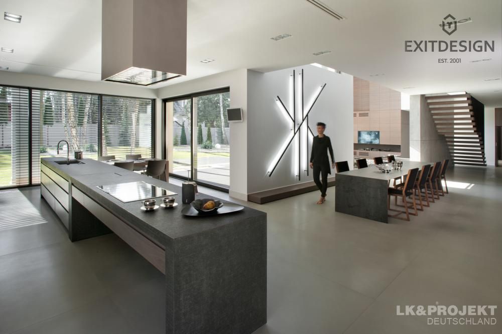 LK&1048, LK&Projekt GmbH LK&Projekt GmbH Modern kitchen