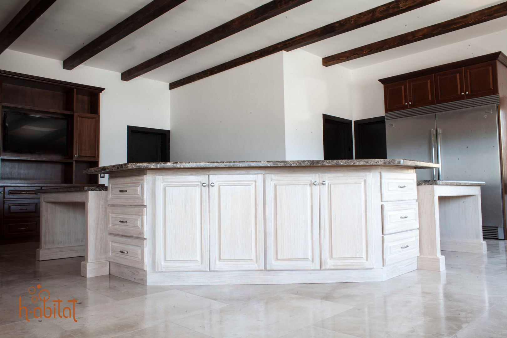 Cocina Campestre, H-abitat Diseño & Interiores H-abitat Diseño & Interiores مطبخ