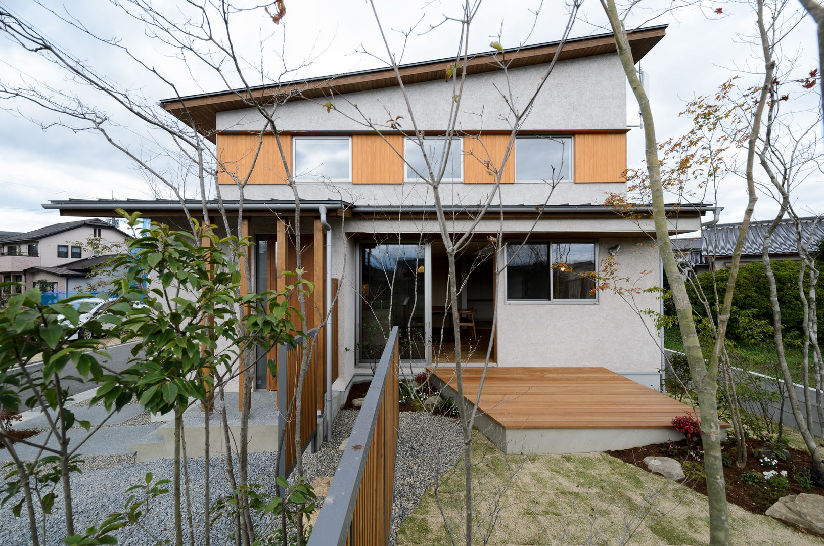 Okayama M.K_House, バウムスタイルアーキテクト一級建築士事務所 バウムスタイルアーキテクト一級建築士事務所 منازل