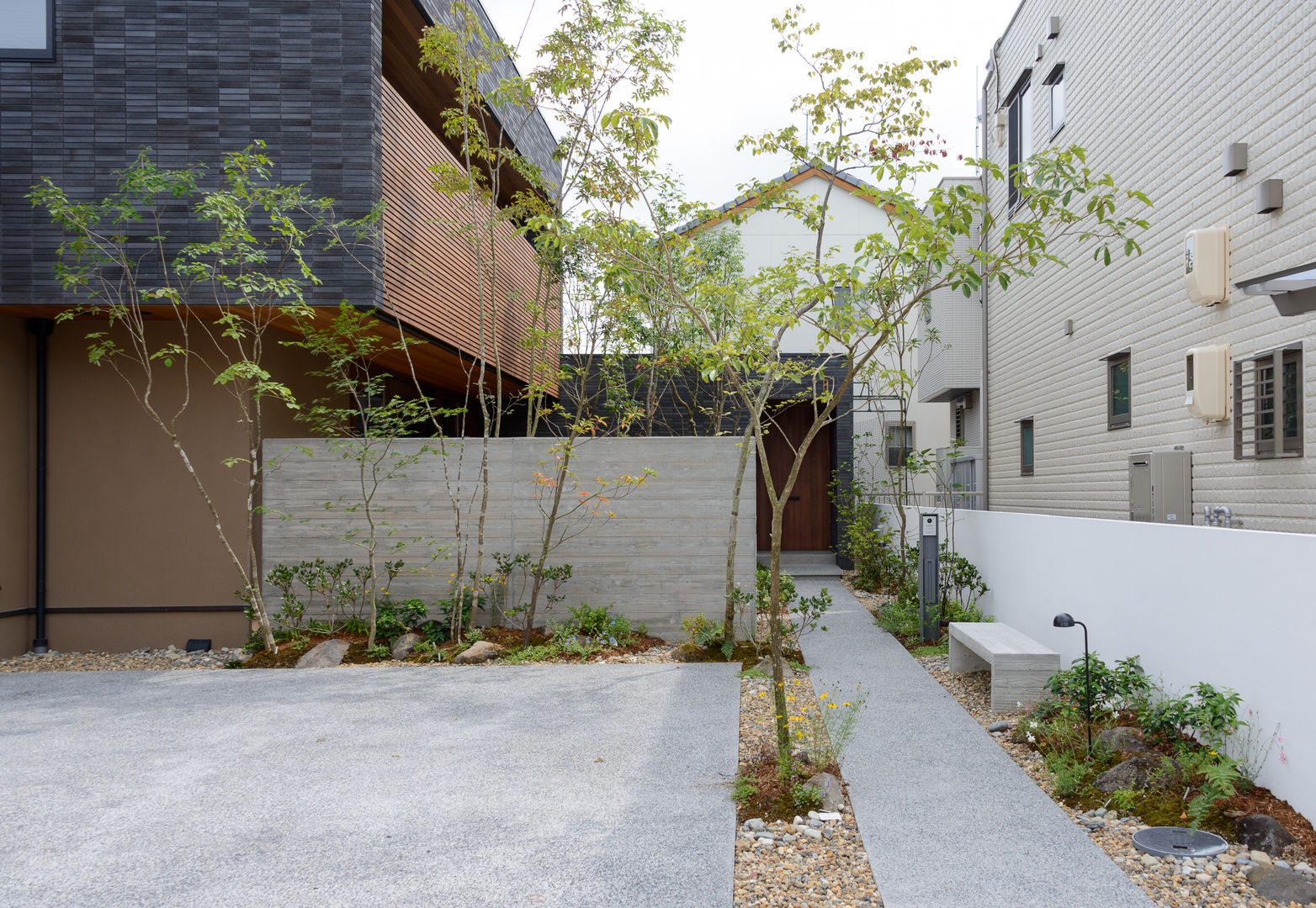 Okayama K.K_House, バウムスタイルアーキテクト一級建築士事務所 バウムスタイルアーキテクト一級建築士事務所 Modern Evler