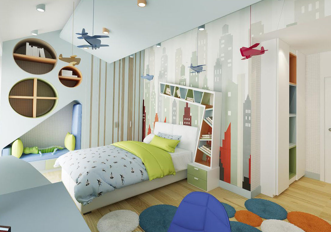 homify Dormitorios infantiles modernos: