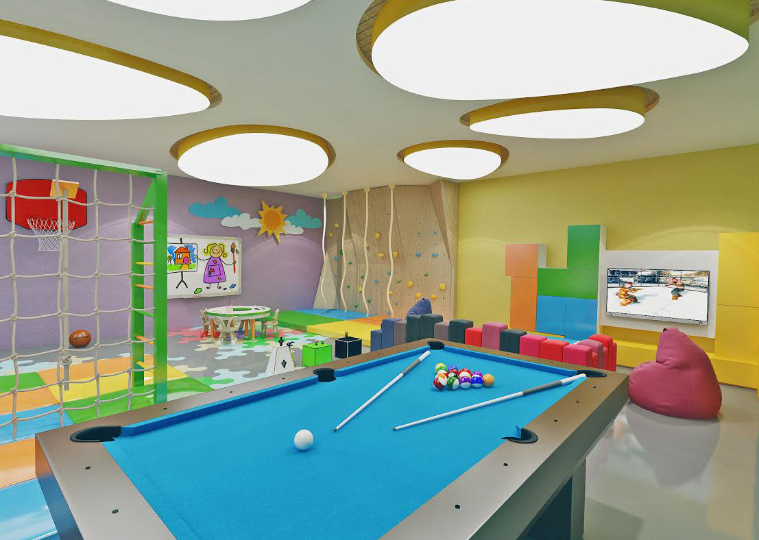 Ankara Villa Projesi homify Modern Multimedya Odası oyun odası