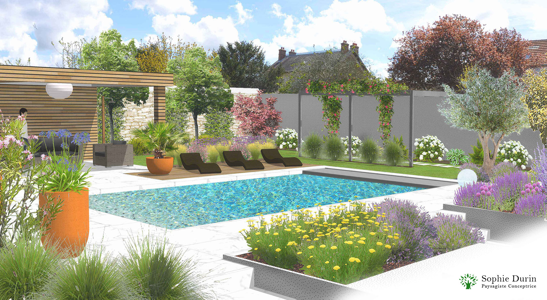 homify Modern style gardens