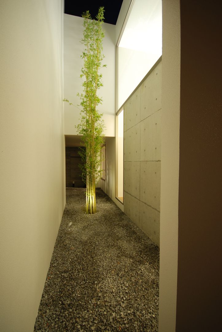 HKM-house , 門一級建築士事務所 門一級建築士事務所 Modern Garden Stone Grey