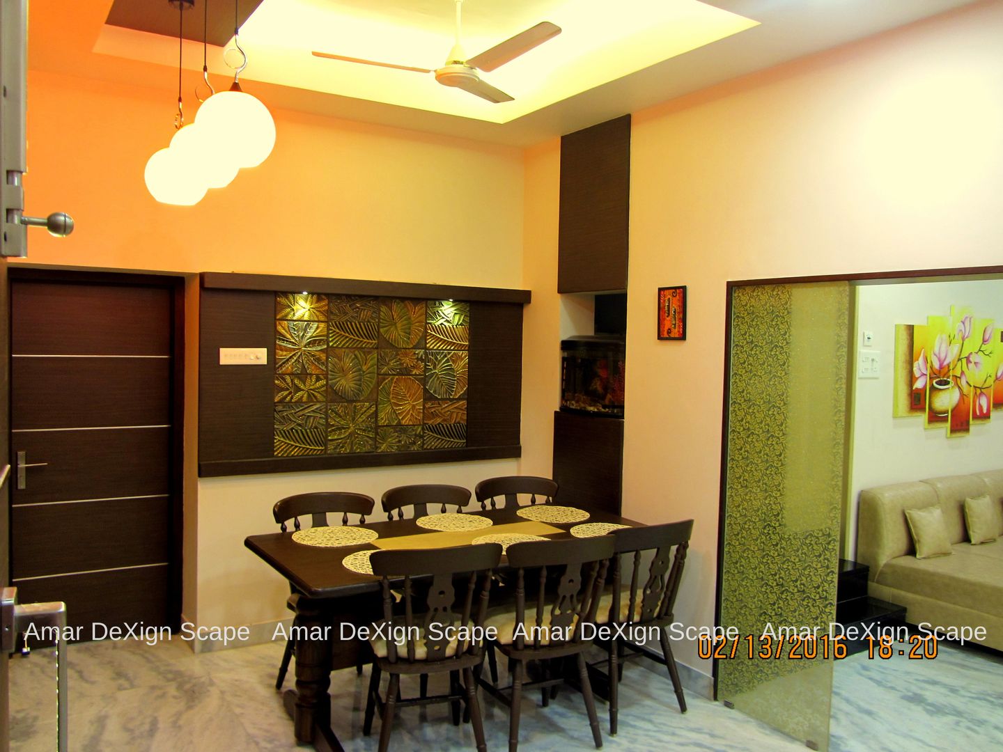 Mr.Senthil & Family Interior Renovation , Amar DeXign Scape Amar DeXign Scape Comedores