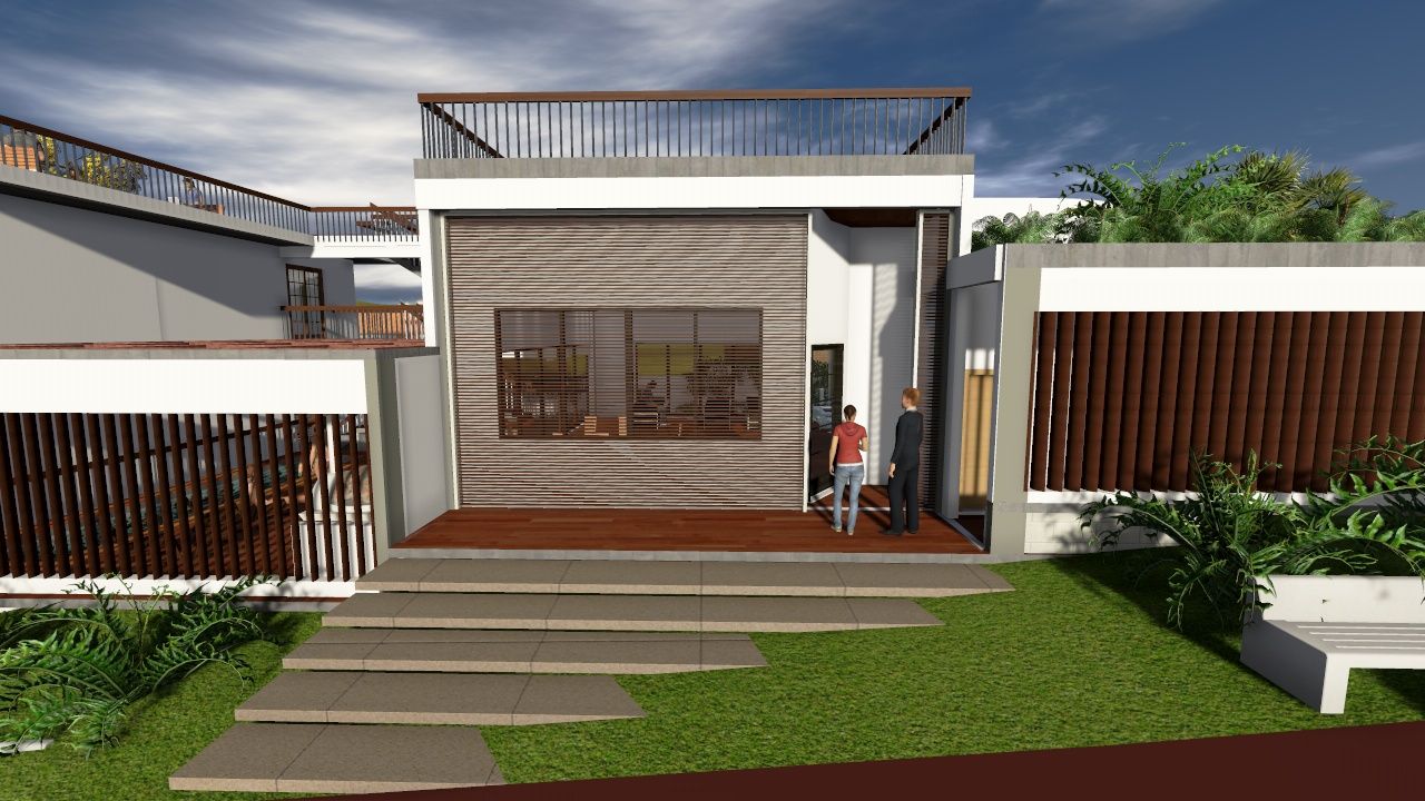 Casa-0 - Fachada principal homify