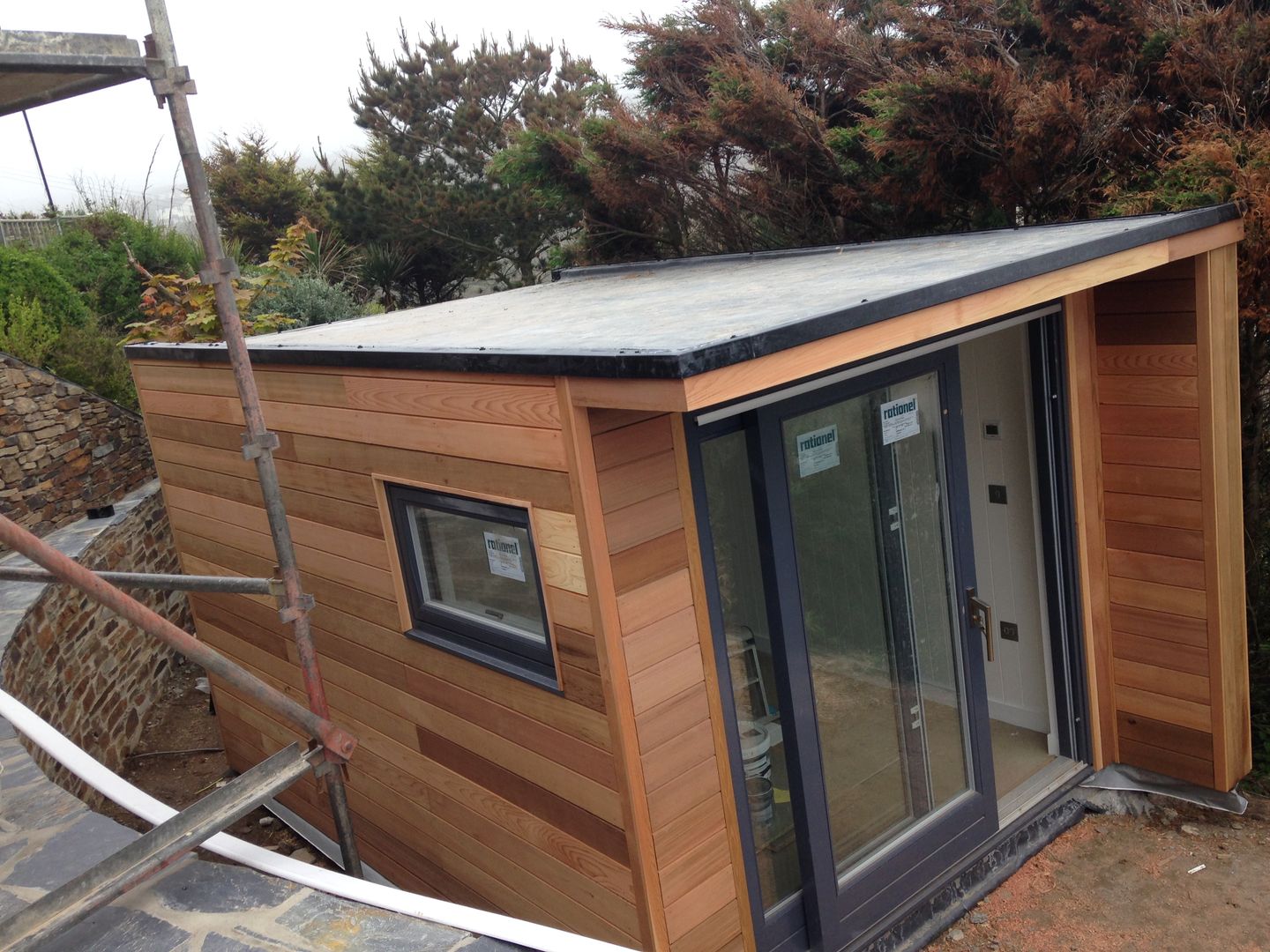 Garden Box - Porthtowan Building With Frames Casas de estilo minimalista Madera Acabado en madera