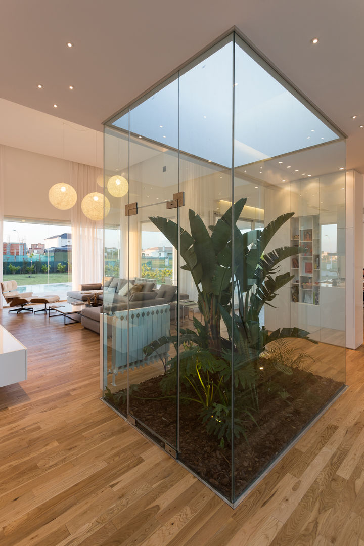 CASA VC - BARRIO SAN SEBASTIÁN- FUNES, VISMARACORSI ARQUITECTOS VISMARACORSI ARQUITECTOS Living room