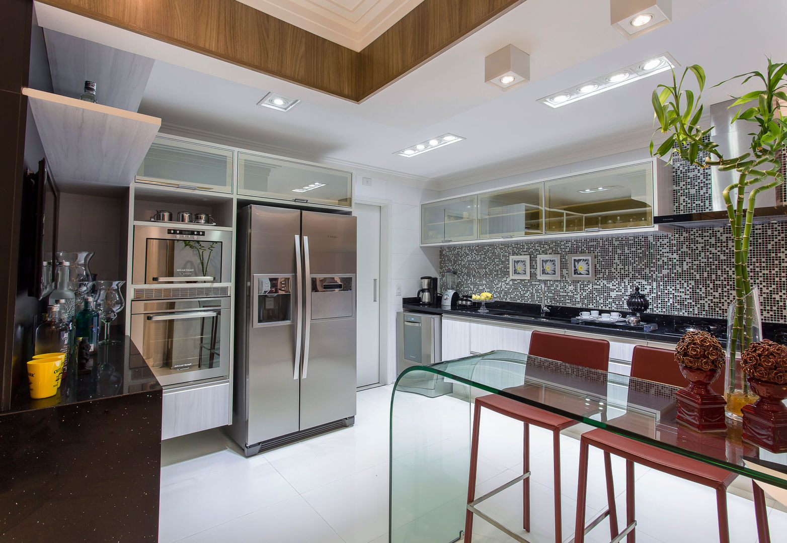 Apartamento- Frei Caneca, MarciaArcaro Design MarciaArcaro Design Modern kitchen