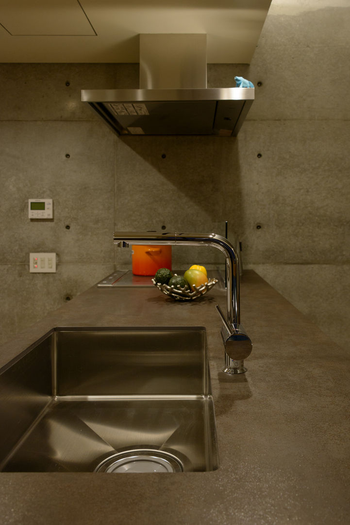 杏子とハナミズキ, 風景のある家.LLC 風景のある家.LLC Cocinas de estilo moderno Concreto