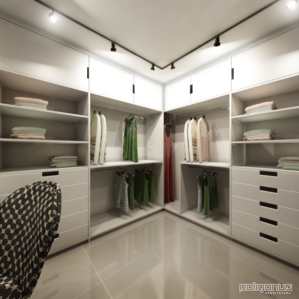 Organização: 7 closets para você colocar tudo e um pouco mais! | homify