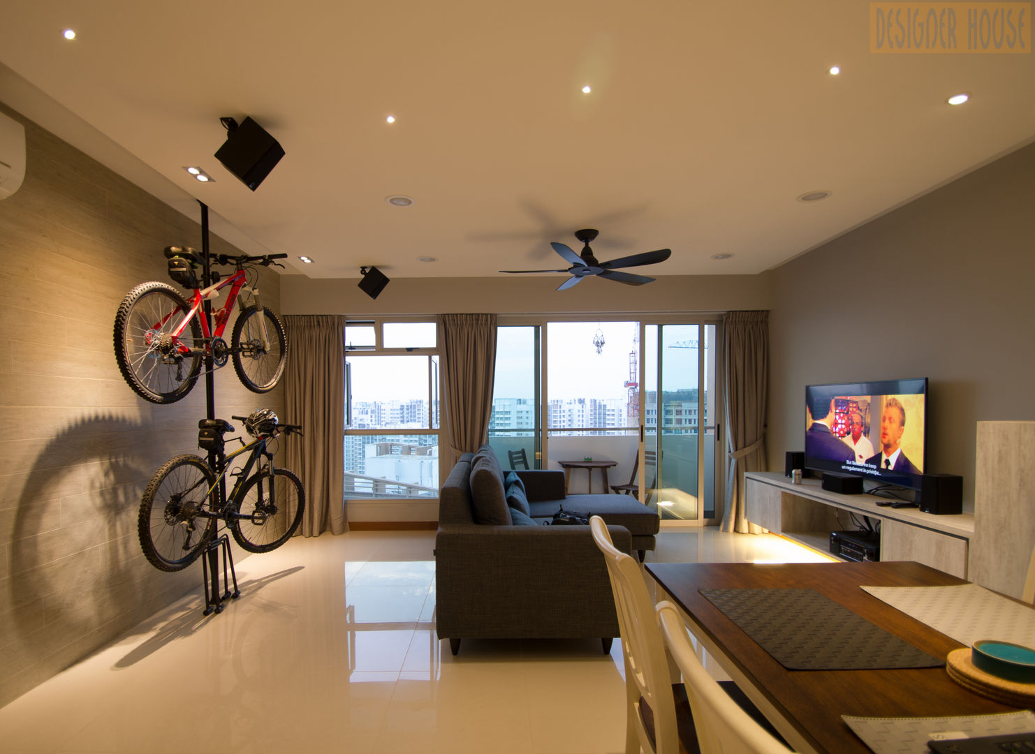 BTO @ Punggolin Hotel Style, Designer House Designer House Ruang Keluarga Modern