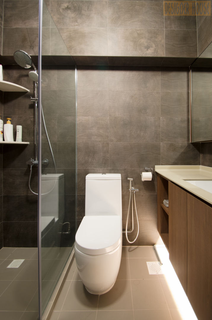 BTO @ Punggolin Hotel Style, Designer House Designer House Ванная комната в стиле модерн