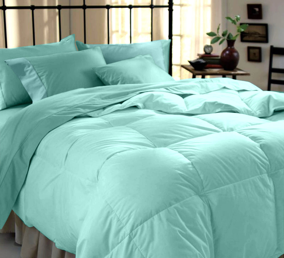 High Thread Count Bed Sheets, FurnishTurf FurnishTurf Chambre asiatique Textile Ambre/Or Textiles