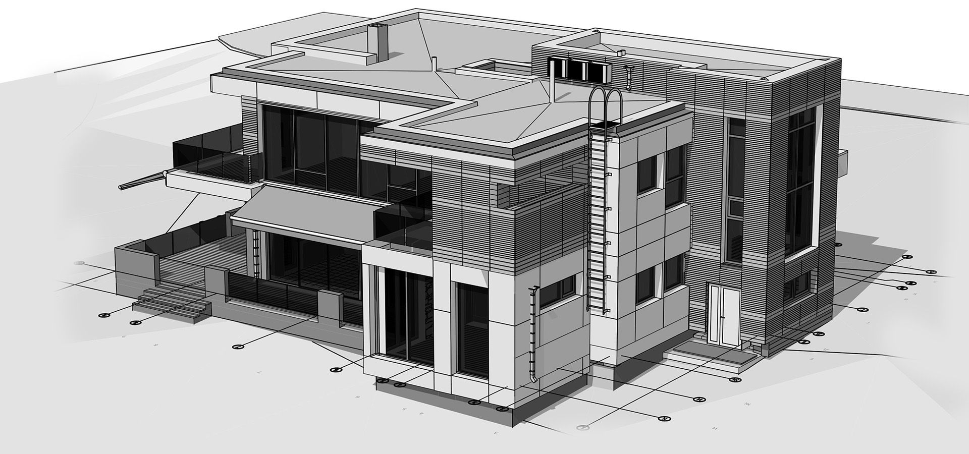 Современный дом у озера | homify