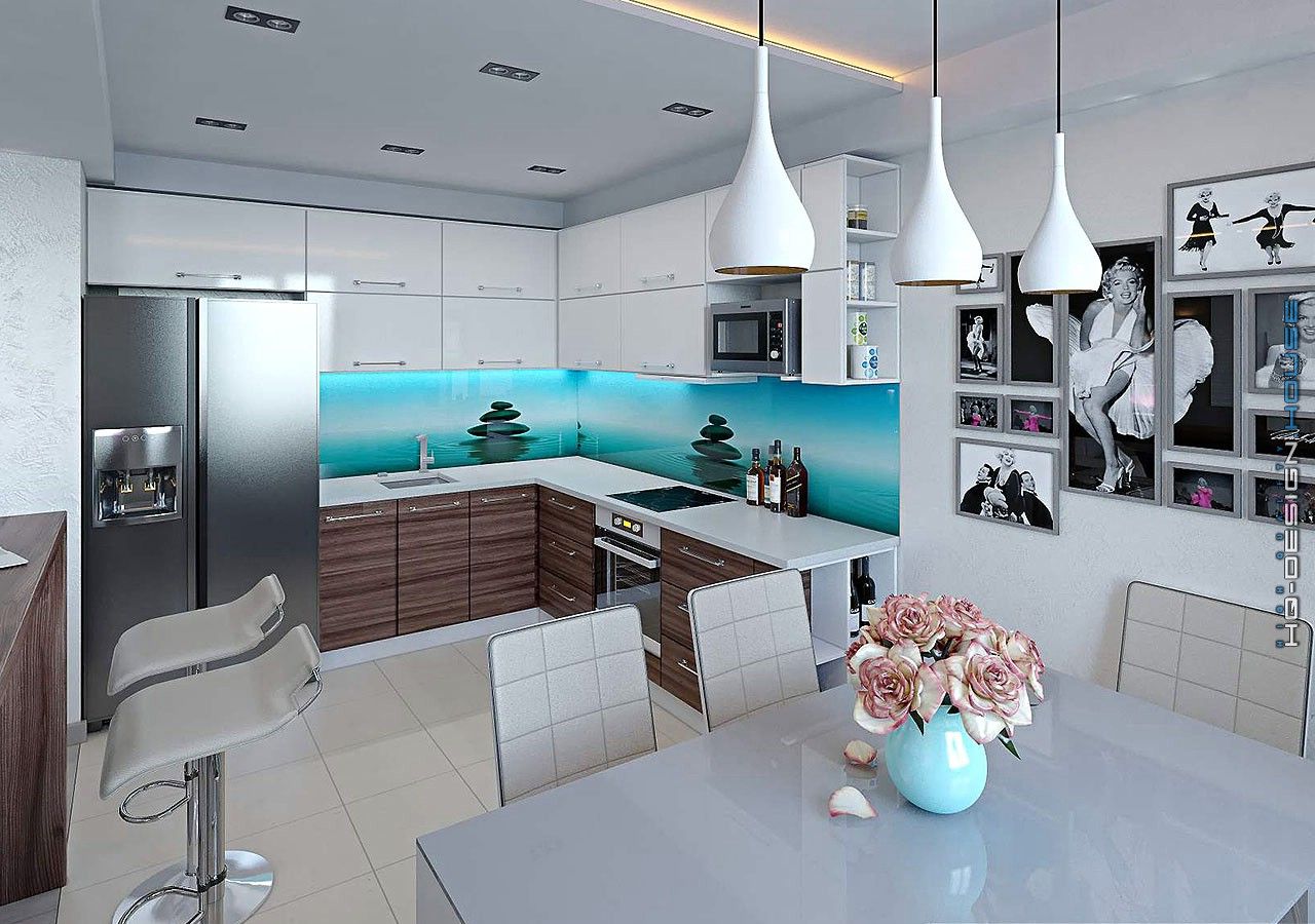 Дизайн интерьера квартиры, hq-design hq-design Cocinas modernas