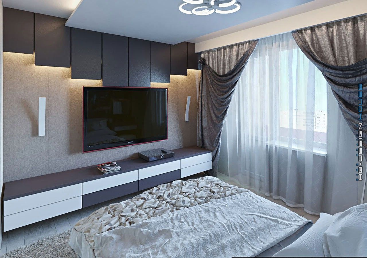 Дизайн интерьера квартиры, hq-design hq-design Modern style bedroom