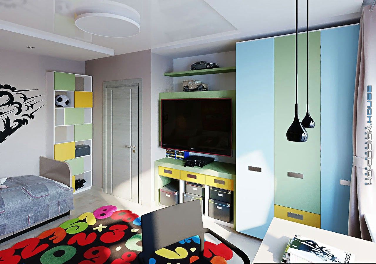 Дизайн интерьера квартиры, hq-design hq-design Cuartos infantiles de estilo moderno