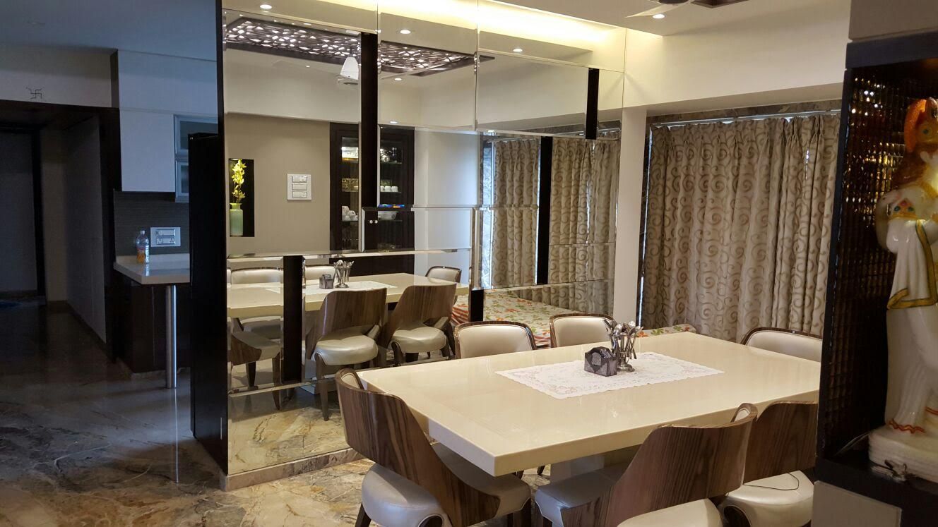 dining NCA naresh chandwani & associates Modern dining room Marble