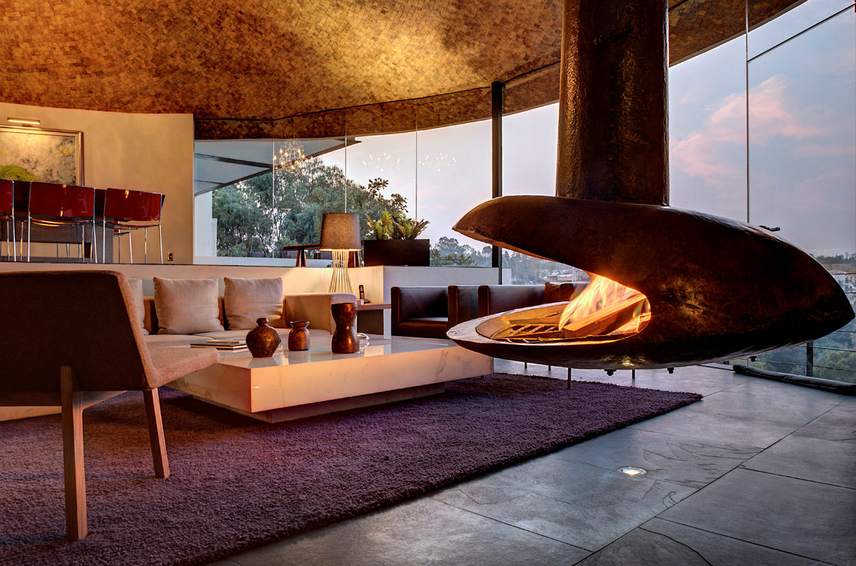 Casa LA 356, RIMA Arquitectura RIMA Arquitectura Modern living room Concrete