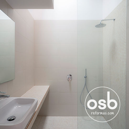 piedad y josé, osb arquitectos osb arquitectos Modern Banyo Mozaik