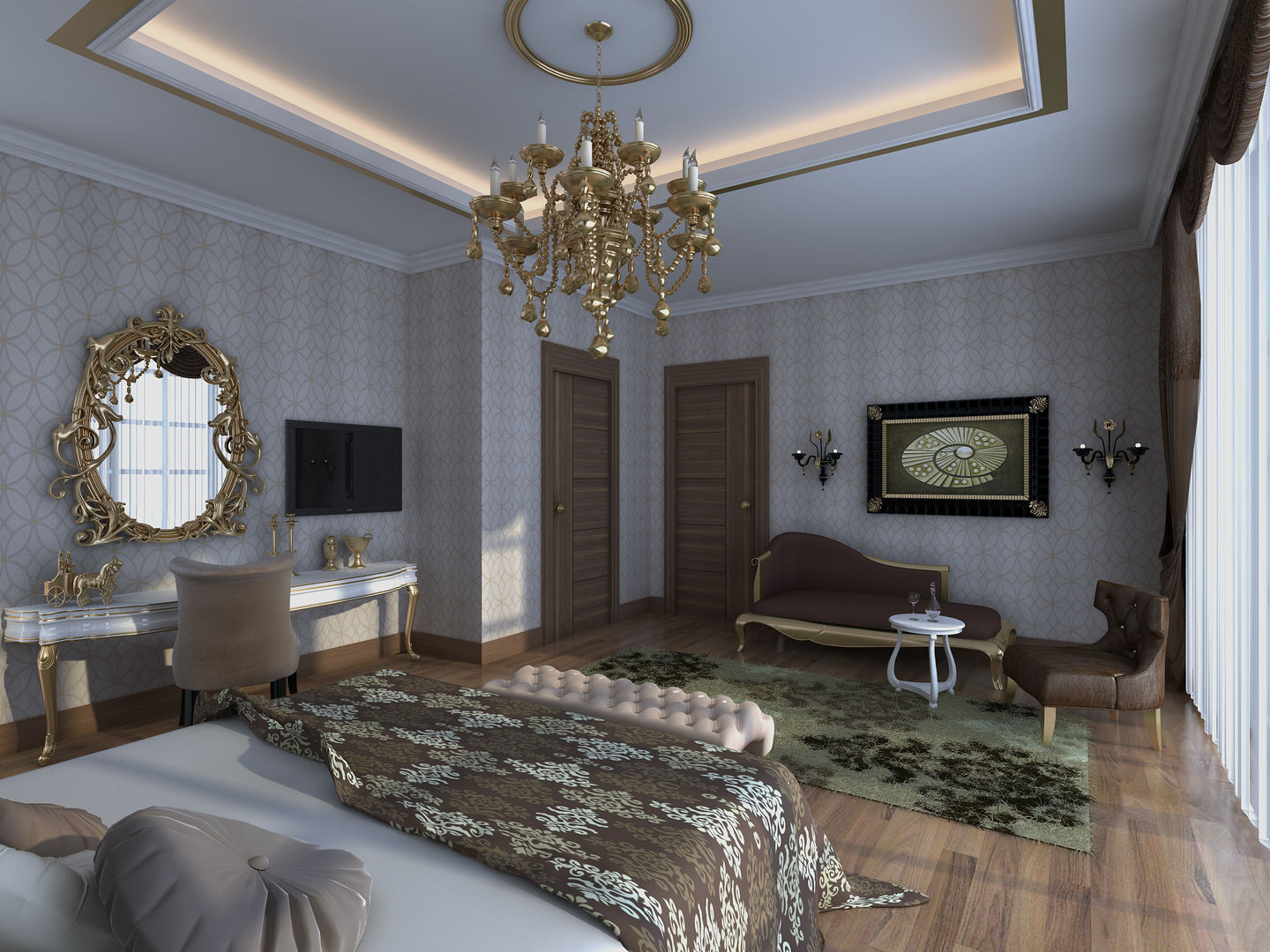 VILLA ZARBIANUS -IRAK, Mimoza Mimarlık Mimoza Mimarlık Classic style bedroom